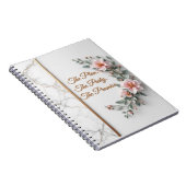 The Master Plan | Luxe Marble & Floral Wedding ノートブック (右側)