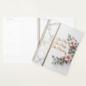 The Master Plan | Luxe Marble & Floral Wedding プランナー手帳 (ディスプレー)