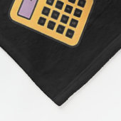 The Math Ain't Mathin Show Your Work Teacher フリースブランケット (角)