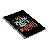 The Math Ain't Matin'あなたの仕事の数学の先生を表示 ノートブック (右側)