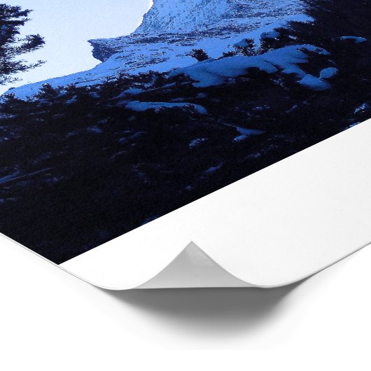 The Matterhorn, Zermatt ポスター (角)