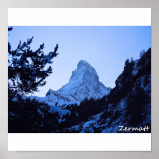 The Matterhorn, Zermatt ポスター