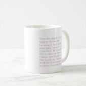 The Matthew 28:5-7 Mug コーヒーマグカップ (正面右)