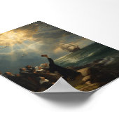 The Mayflower Landing at Plymouth – 1620 ポスター (角)