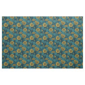The meadow in yellow and blue ファブリック (ヤード)