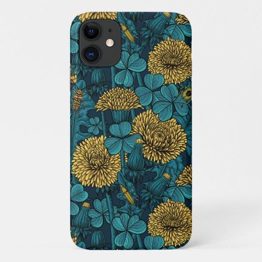 The meadow in yellow and blue Case-Mate iPhoneケース (裏面)
