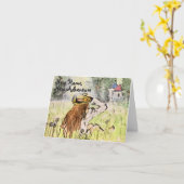 The Meadow "New Home"カード カード (黄色い花)