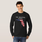 The Meadows Florida USA State America Travel Flori Tシャツ (正面フル)