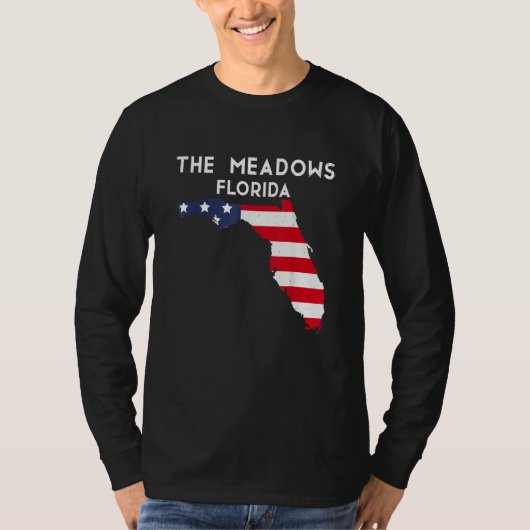 The Meadows Florida USA State America Travel Flori Tシャツ (正面)
