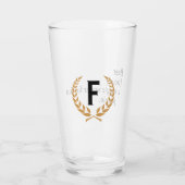 "The Meaning of Beer" モノグラム  タンブラーグラス (裏面)
