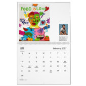The Meaning of Food 2026 Calendar カレンダー (2月 2027)