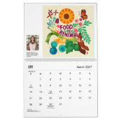 The Meaning of Food 2026 Calendar カレンダー (3月 2027)
