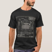 The Mechanical Scribe  Tシャツ (正面)