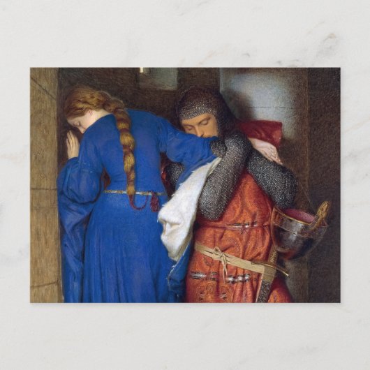 The Meeting on the Turret Stairs by Burton ポストカード (正面)