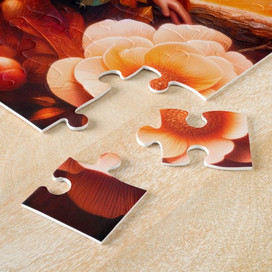 The Melancholy Angel Sitting in a Tree ジグソーパズル (側面)