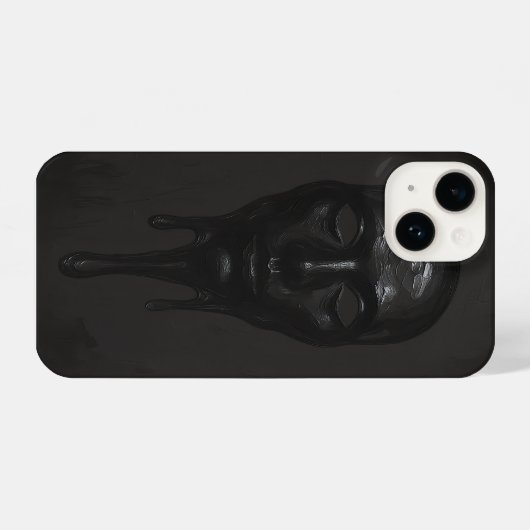 The Melting Face iPhoneケース (裏面横)