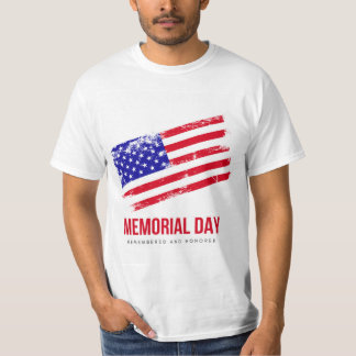 The memorial day design t-shirt tシャツ