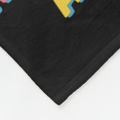 The Meowtains Are Calling Cat Snowboard Ski Kids M フリースブランケット (角)