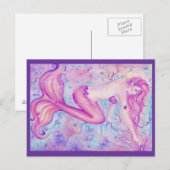 The Mermaids CrystalポストカードBy Renee L.Lavoie ポストカード (正面/裏面)