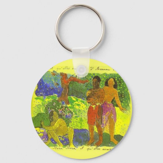 『The Messengers of Oro』 - Paul Gauguin Keychain キーホルダー (正面)