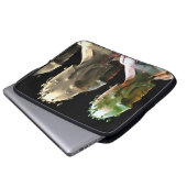 The Metal Army Men on a 15" Laptop Electronics Bag ラップトップスリーブ (正面下部)