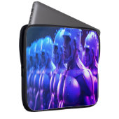 The Metal Army Men on a 15" Laptop Electronics Bag ラップトップスリーブ (正面右)