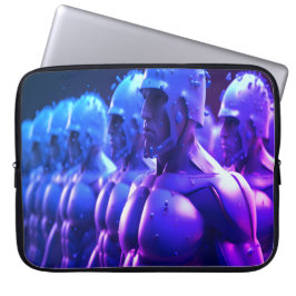 The Metal Army Men on a 15" Laptop Electronics Bag ラップトップスリーブ