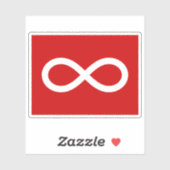 The Métis (Michif) Nation flag, Indians of Canada シール (シート)