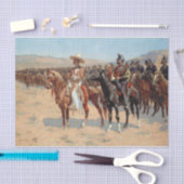 The Mexican Major by Frederic Remington  薄葉紙 (クラフト)