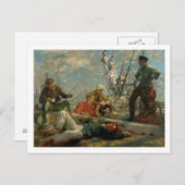 The Midday Rest (Merries Yarning), 1906 (caの油) ポストカード (正面/裏面)