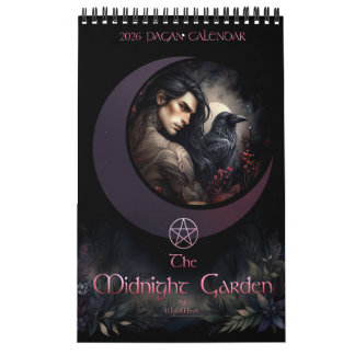 The Midnight Garden 2026 Pagan Calendar カレンダー