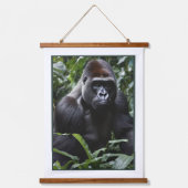 The Midnight Gorilla King：森の（昆虫）オオカバマダラ、モナーク 吊り下げ型タペストリー (正面)