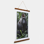 The Midnight Gorilla King：森の（昆虫）オオカバマダラ、モナーク 吊り下げ型タペストリー (傾斜あり)