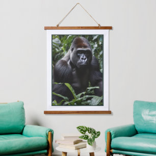 The Midnight Gorilla King:森の(昆虫)オオカバマダラ、モナーク 吊り下げ型タペストリー