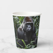 The Midnight Gorilla King:森の(昆虫)オオカバマダラ、モナーク 紙コップ (裏面)