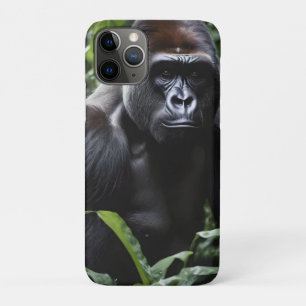 The Midnight Gorilla King:森の(昆虫)オオカバマダラ、モナーク iPhone 11 Proケース