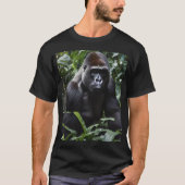 The Midnight Gorilla King：森の（昆虫）オオカバマダラ、モナーク Tシャツ (正面)