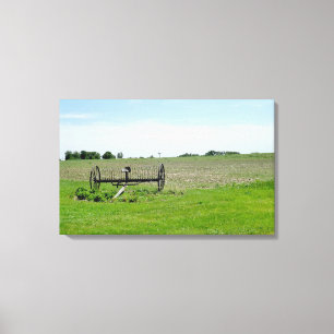 The Midwest, Farm Photography キャンバスプリント