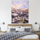 The Might of Mountains and Rocks: wall Art  キャンバスプリント (インサイチュ (寝室))