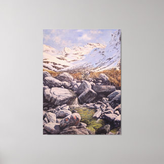 The Might of Mountains and Rocks: wall Art  キャンバスプリント