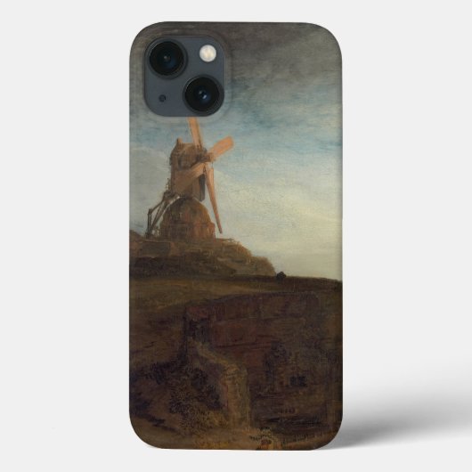 The Mill, 1645-48 (キャンバス上の油) Case-Mate iPhoneケース (裏面)