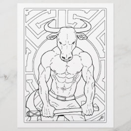 The Minotaur - Colorinページ