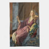 The Minx (by John Collier) キッチンタオル (縦)