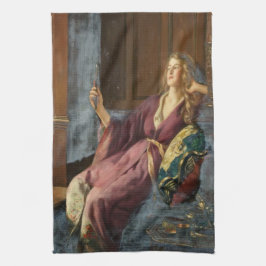 The Minx (by John Collier) キッチンタオル