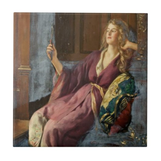 The Minx (by John Collier) タイル (正面)