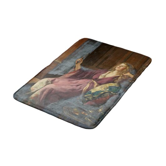 The Minx (by John Collier) バスマット (アングル)