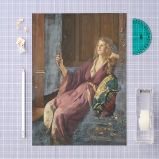 The Minx (by John Collier) 薄葉紙 (クラフト)