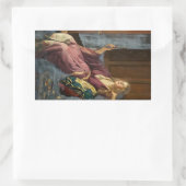 The Minx (by John Collier) 長方形シール (バッグ)