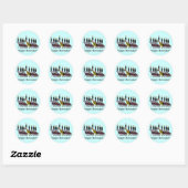 The Miracle of Hannukah Stickers ラウンドシール (シート)