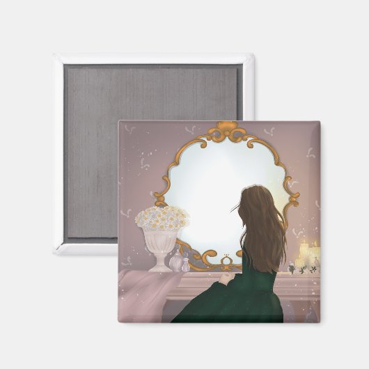 The Mirror II - Sitting in Piece マグネット (正面/裏面)